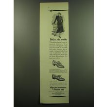 1949 Abercrombie & Fitch St. Andrews Brogue and Terra Flats Shoes Advertisement