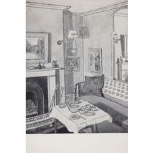 Douglas Fox Pitt Tea Time Painting Postcard