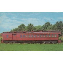 The Strasbourg Rail Road Route 741 Passenger Coach 3356 Postcard