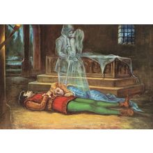 Ghost Spirit Of Romeo & Juliet Shakespeare Italian Painting Postcard