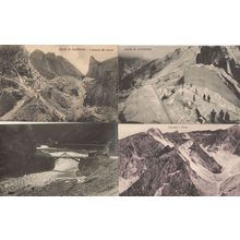 Carrara Spain Bridge & Cove Caves 4x Old Postcard s