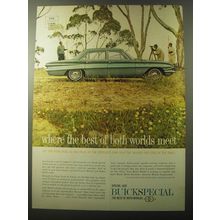 1960 Buick Special Car Ad - Where the best of both worlds meet