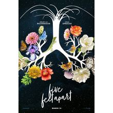 Five Feet Apart (2019)_4 Movie Film Poster Canvas iconic design