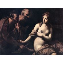 Susanna_and_the_Elders_WGA Poster Canvas Movie Film Print A0 A1 A2 A3 A4 A5 A6 A