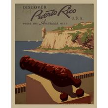 Puerto Rico Vintage Travel 96 Poster Canvas Movie Film Print A0 A1 A2 A3 A4 A5 A