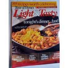 Taste of Home's Light & Tasty Magazine December/January 2008 good