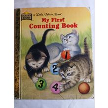 Lilian Moore My First Counting Book (Hardback) Little Golden Book good