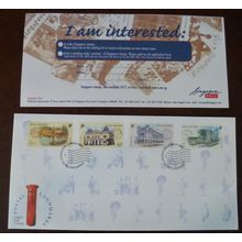 Singapore 2000 Opening of Post Centre Postal Landmarks stamps FDC SG1032-5
