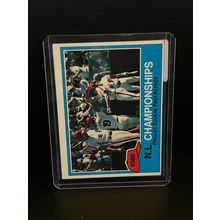 N. L. Championships [Phil. Squeak Past Astros] #402 | 1981 Topps Baseball Tradin