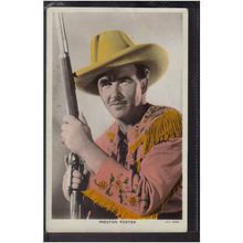 PRESTON FOSTER FILM STAR POSTCARD