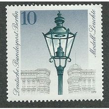 BERLIN - 1979 10pf U/M '300TH ANN OF STREET LIGHTING ' (EBID42-434)