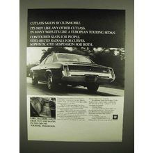 1973 Oldsmobile Cutlass Salon Car Ad