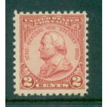 689 2c General von Steuben Just Clears MNH T0203