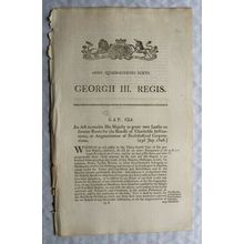 1806 Act of Parliament: leases Charitable Institutions