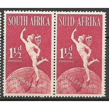 1949 SG 129 - #3 MNH (**) - bi-lingual pair
