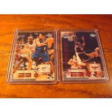 1998 Upper Deck, 2-Cards, The Jordan Files, MICHAEL JORDAN HOF