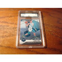 2020 Panini Mosaic, Graded Mint 9, LAMELO BALL Rc, NBA Debut Hornets