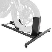 Motorcycle Wheel Chock Upright, 1800 lbs Capacity, Heavy-duty Steel Motorcyc...