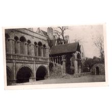 NORMAN STAIRCASE, CANTERBURY, KENT unused vintage postcard =