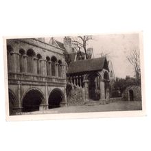 NORMAN STAIRCASE, CANTERBURY, KENT unused vintage postcard /