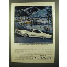 1966 Mercury Car Ad - Tell Is A Great Road Car