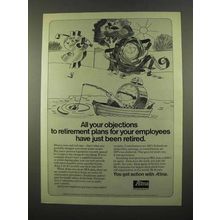 1975 Aetna Insurance Ad - Objections to Retirement