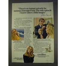 1977 Clairol Condition Ad - No Instant Miracle
