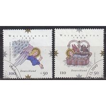 GERMANY BUND [1999] MiNr 2084-85 ( O/used ) Weihnachten
