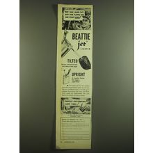 1952 Beattie Jet Lighter Ad - Boy! Am I glad I've got the flame you can point