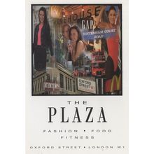 The Plaza Oxford Street London Principles Gap Shop Advertising Postcard