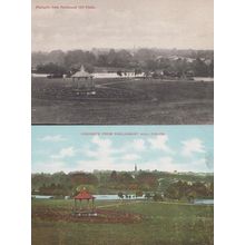 Highgate From Parliament Hill Fields 2x Old Postcard
