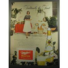 1952 Miller High Life Beer Advertisement