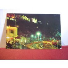 THE ILLUMINATIONS, TORQUAY, DEVON vintage used postcard 1969 pm =