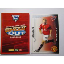 Paul Scholes - Man Utd - Shoot Out 2005 2006 Magic Box Football Card (EF1)