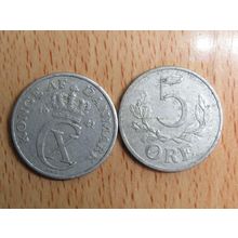 Denmark 1941 5 Ore Coin