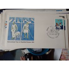 Australia 1981 international year of disabled persons glenorch tas postmark FDC