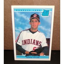 DONRUSS 1992 JEFF MUTIS RATED ROOKIE CARD #411