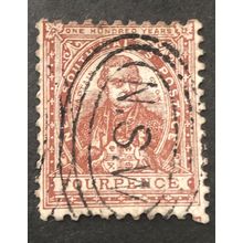AUSTRALIAN STATES..-new south wales SG 255 USED 4d #2