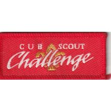 Scout Badges - Cub Scout Challenge 1995/03 - Black Back - (PO13)