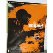 SPI SNIPER! House to House Fighting in WWII WAR GAME AVALON 1973