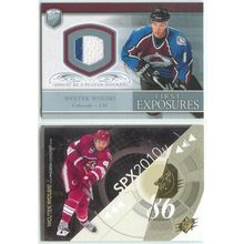 Wojtek Wolski 12x card lot incl RC, Jersey