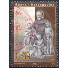 80ᵗʰ Death Anniv Fra Didak Buntic -Bosnia Herzegovina Croatian 2002 -FH -Mi 92