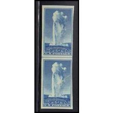 760 5c Yellowstone Park Fine MNH Hor Line Vert Pair Z2131