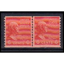 846 6c John Q. Adams Fine MNH CLP Z5106