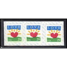 2813b 29c Love Very Fine MNH PNC B1/3 PA3258