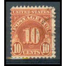 Used J84 10c Postage Due Average WA1442