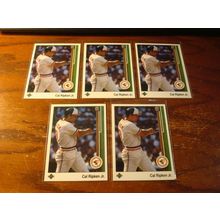 1989 Upper Deck, 5-Cards, CAL RIPKEN, Orioles, #467