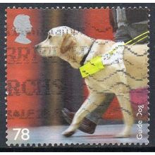 GB 2008 Working Dogs - Guide Dog 78p Used