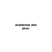 academie des jeux. In English /academie des jeux.