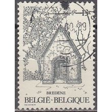 Belgique 1986 Michel 2272 O Cote (2008) 0.30 € Bredene Chapelle Notre-Dame dunes